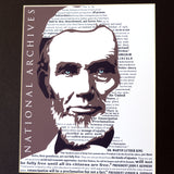 Lincoln Emancipation Matted Print