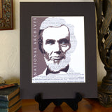 Lincoln Emancipation Matted Print