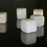 White Jade Whisky Stones Set