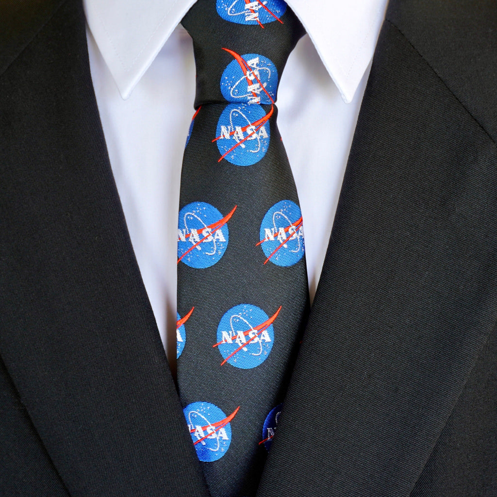 NASA Meatball Logo Tie