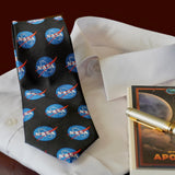 NASA Meatball Logo Tie