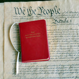 Mini United States Constitution - 3 ¾ X 2 ½ inches - Small Type Font