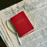 Mini United States Constitution - 3 ¾ X 2 ½ inches - Small Type Font