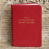 Mini United States Constitution - 3 ¾ X 2 ½ inches - Small Type Font