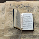 Mini United States Constitution - 3 ¾ X 2 ½ inches - Small Type Font
