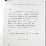 Quotations of Franklin Delano Roosevelt