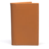 Leather Fold-Over Card Case