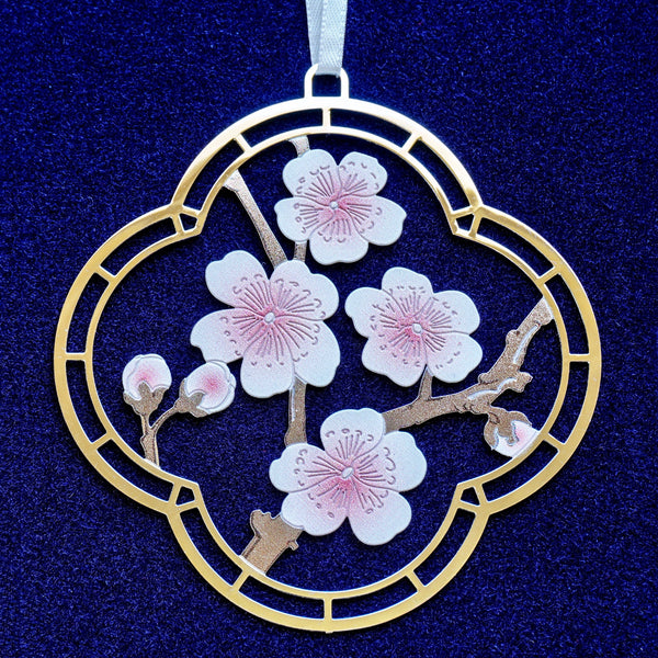 Cherry Blossom Metal Ornament – National Archives Store