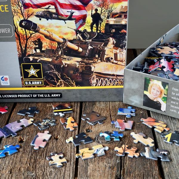 U.S. Army Firepower Puzzle (1000 Pieces)