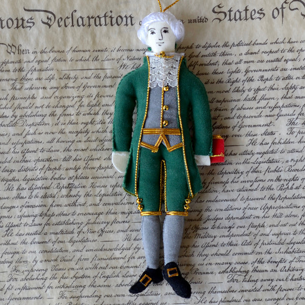 Thomas Jefferson Ornament