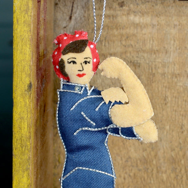 Rosie the Riveter Ornament