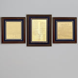 Premium Framed Charters of Freedom Bundle Black