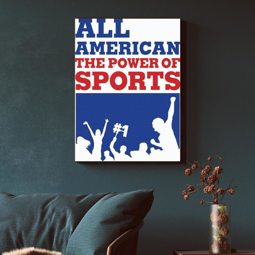 All American Canvas Print