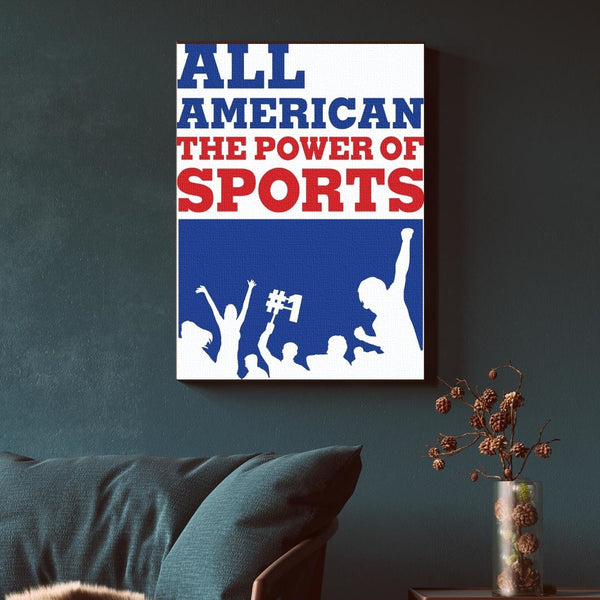 All American Canvas Print