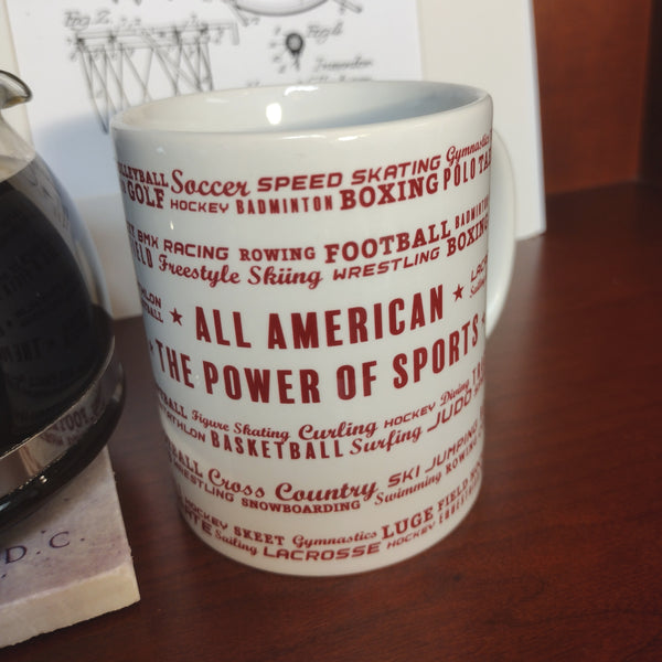 All American Sports Coffee Mug National Archives Store