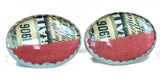 Red Tape Cuff Links