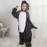Kids Hooded Onesie: Wolf