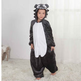 Kids Hooded Onesie: Wolf