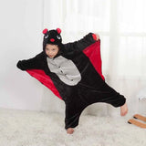 Kids Hooded Onesie: Bat