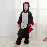 Kids Hooded Onesie: Bat