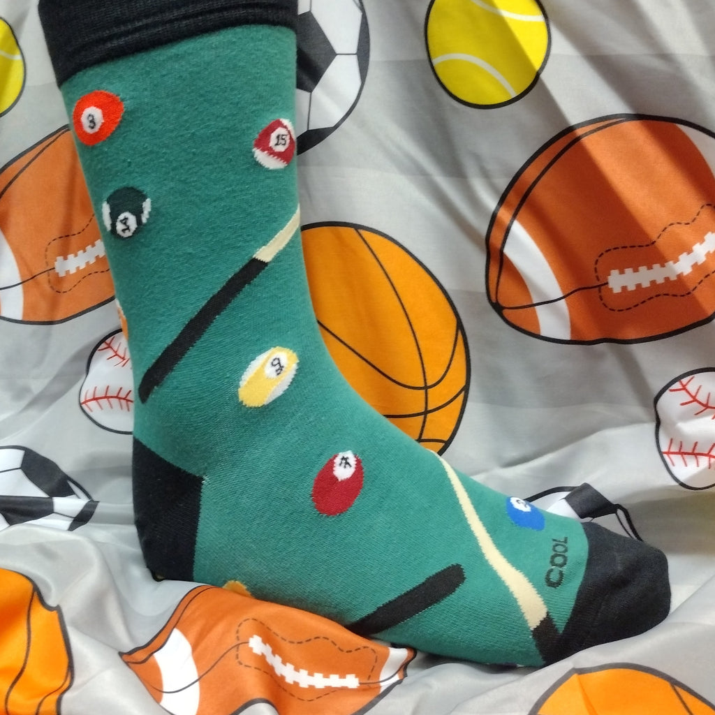 Billiards Crew Socks