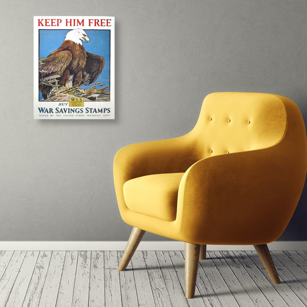 Keep Him Free Canvas Print