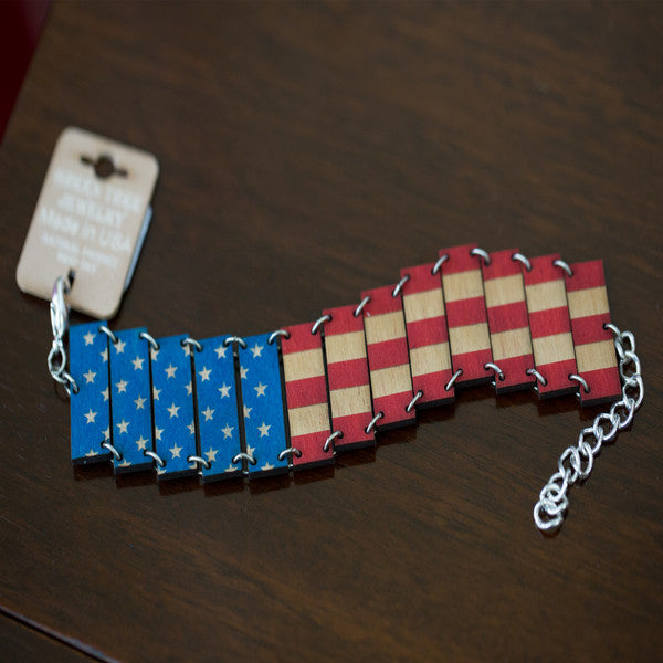 American Flag Bracelet