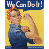 Rosie the Riveter Canvas Print