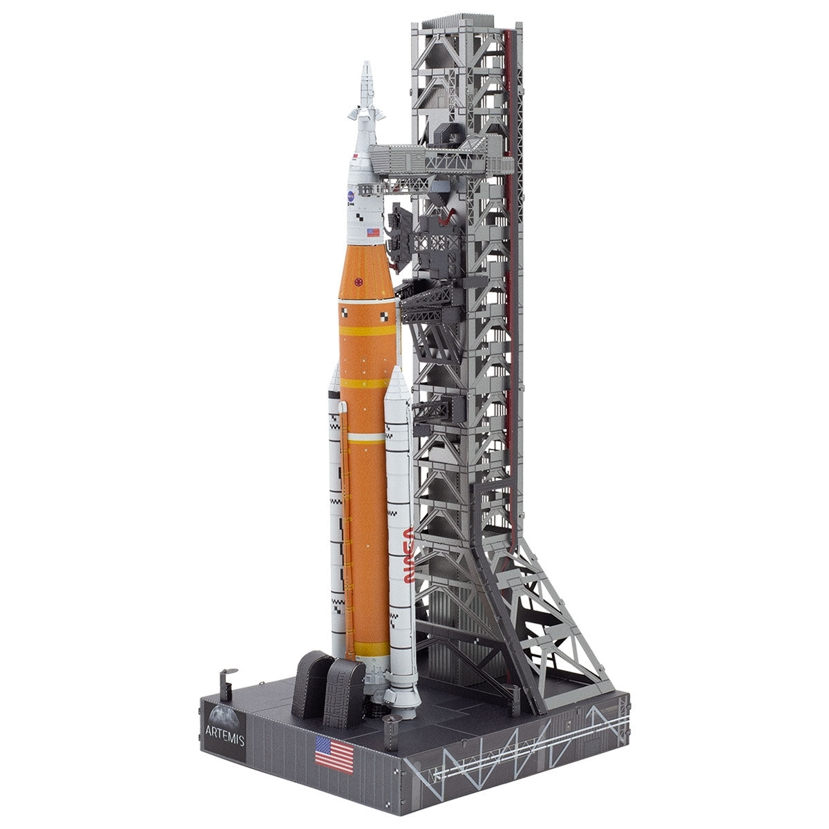 Artemis Moon Rocket Metal Model Kit
