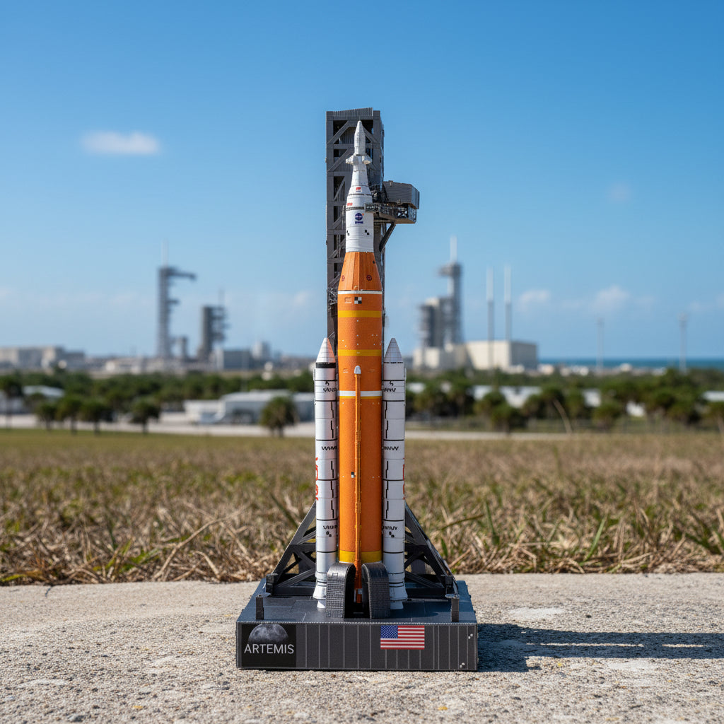 Artemisページ Artemis Moon Rocket Metal Model Kit