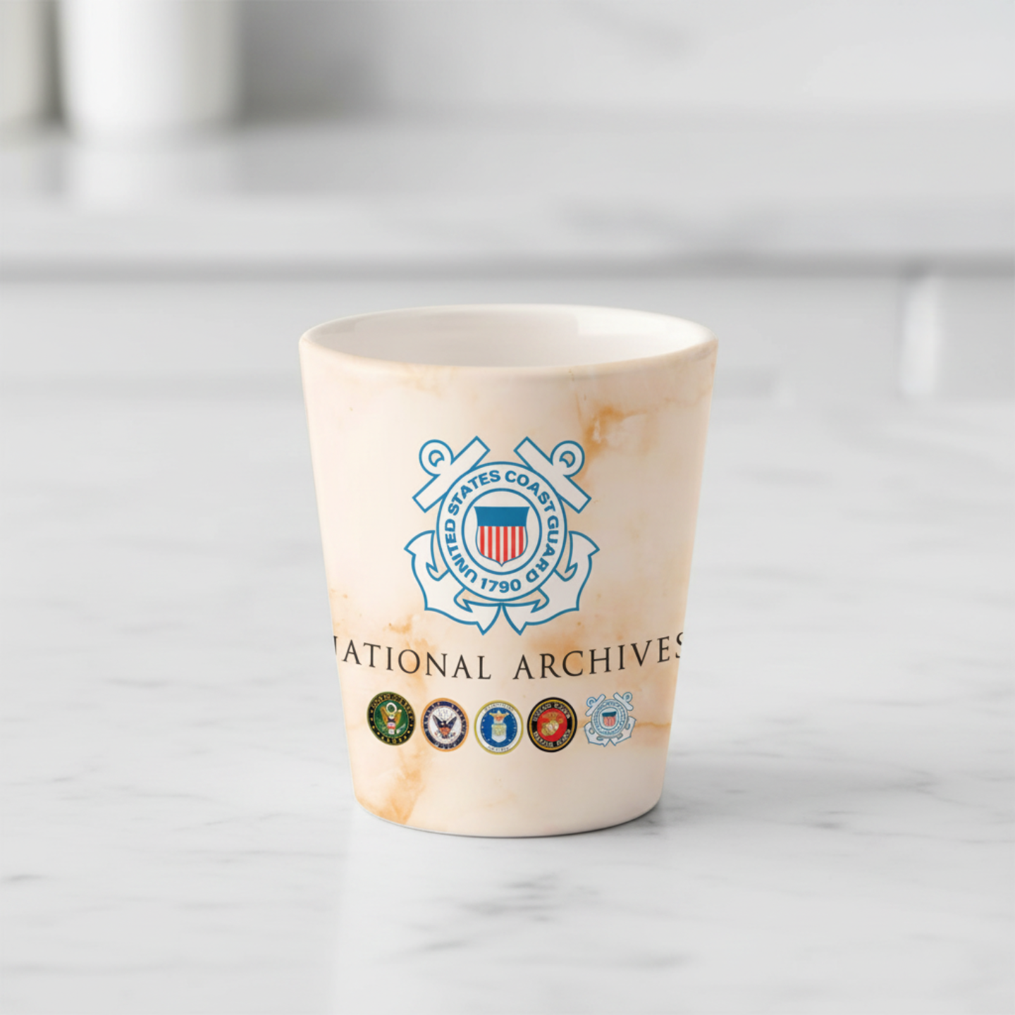 Coast Guard Shot Glass