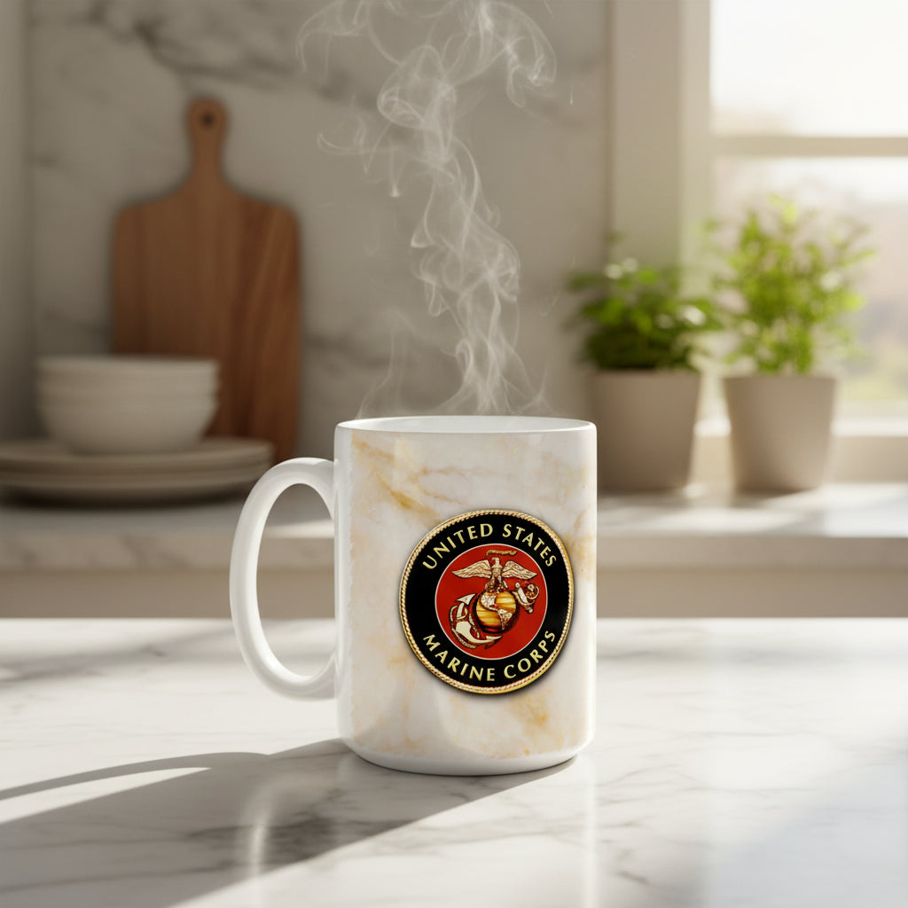 Marine Corps Emblem Mug