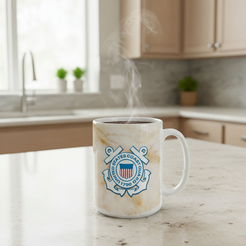 Coast Guard Emblem Mug