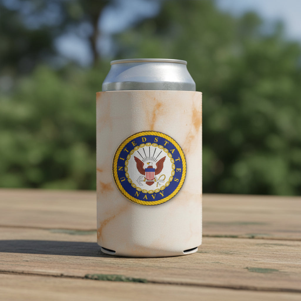 Navy Emblem Coozie