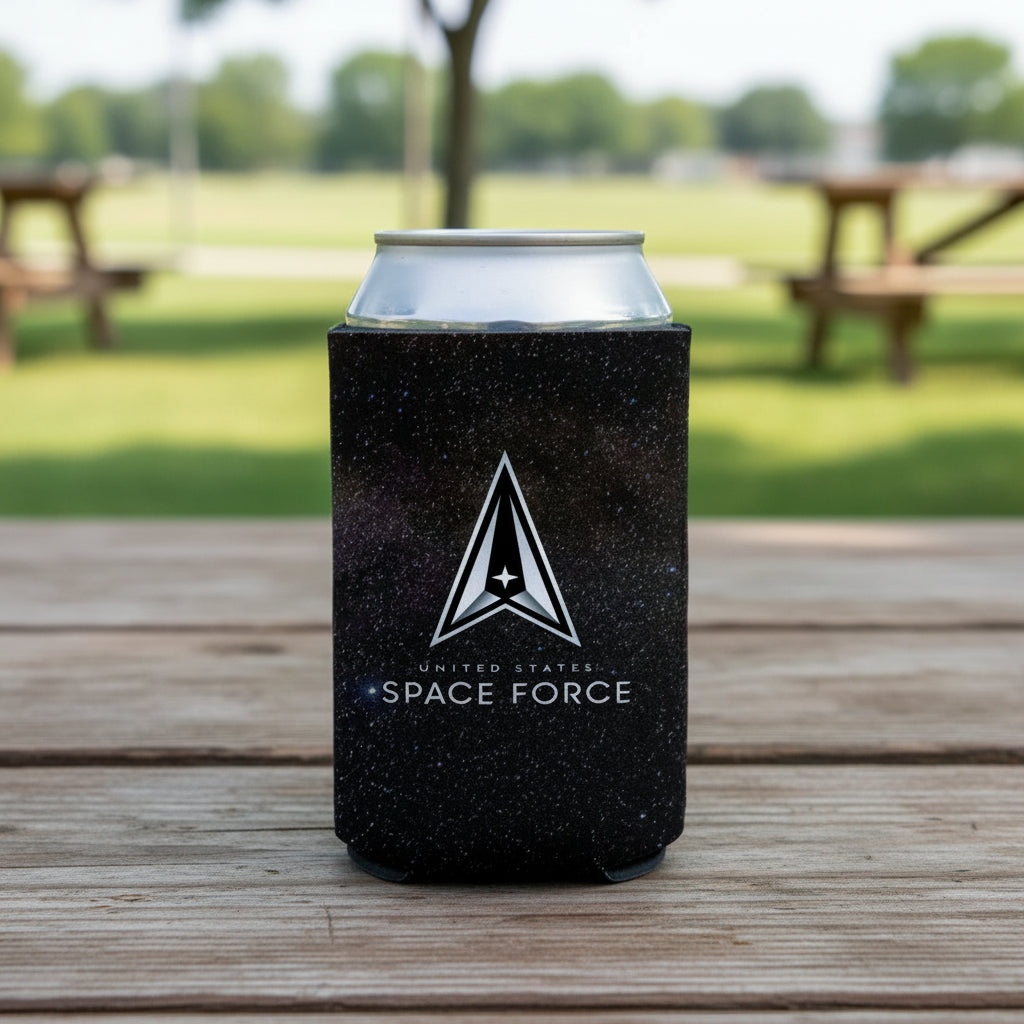 Space Force Emblem Coozie