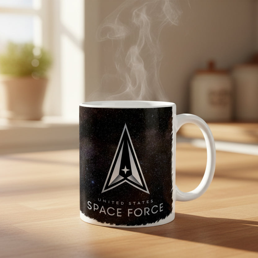 Space Force Emblem Mug