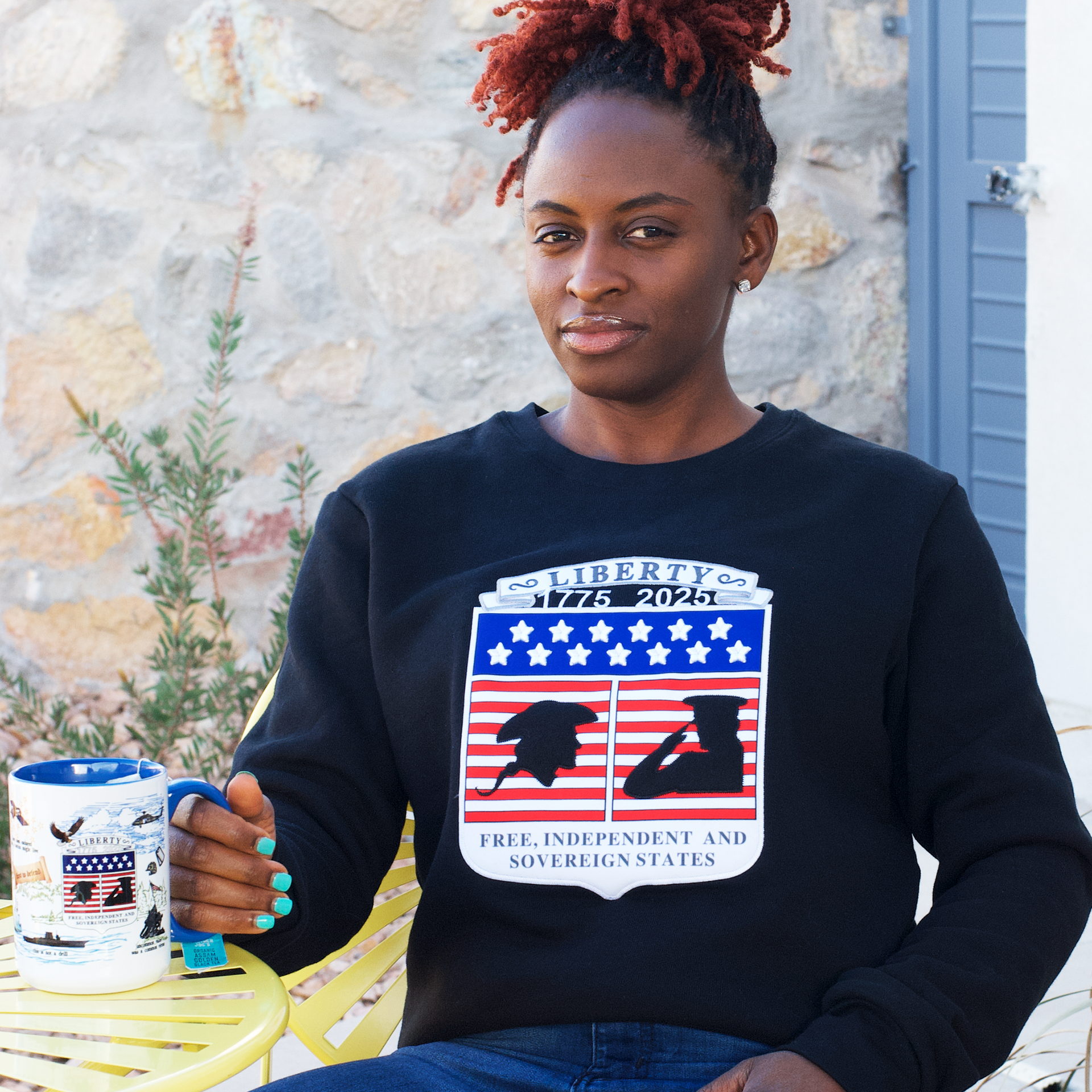 Liberty Crest - 250th Anniversary of the United States Armed Forces Sweatshirt