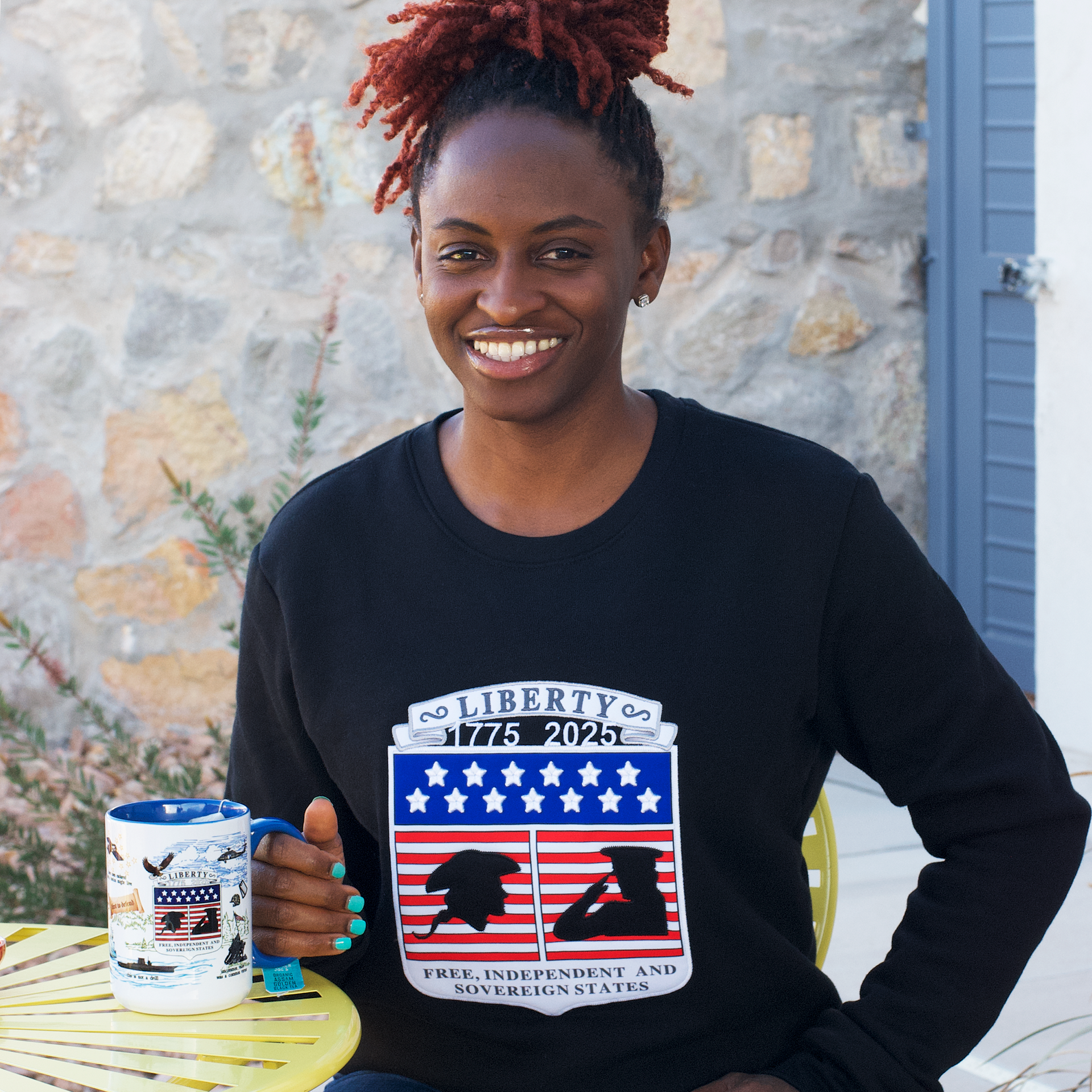 Liberty Crest - 250th Anniversary of the United States Armed Forces Sweatshirt