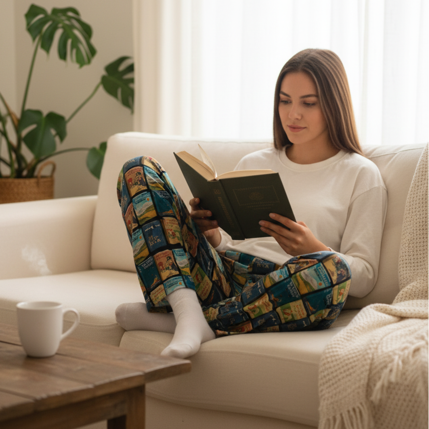 Classic Books Lounge Pants