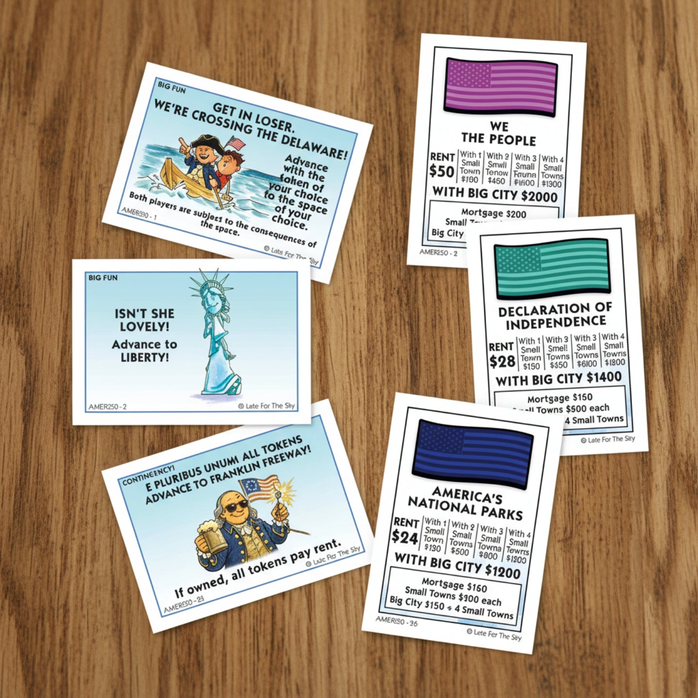 America-Opoly 250th Anniversary Edition