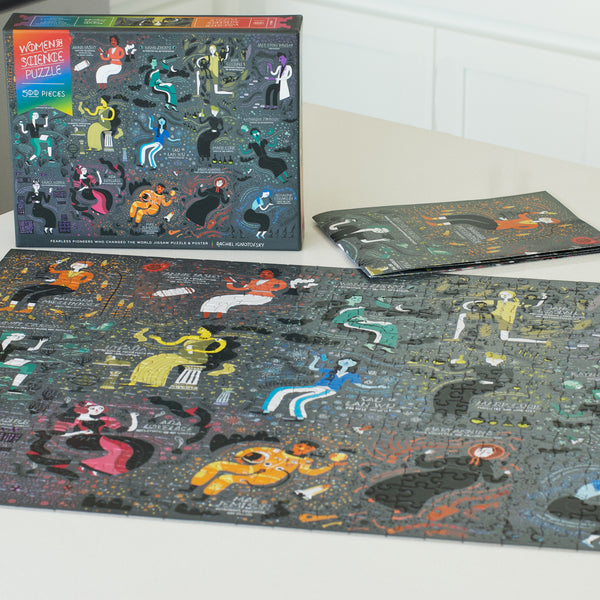 Women in Science 500 Piece Puzzle