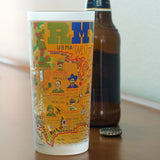 U.S. Army Frosted Glass