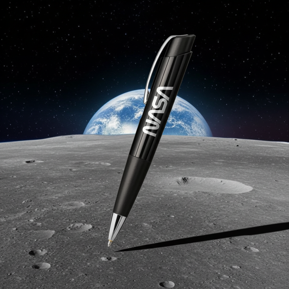 Black NASA Logo Space Pen