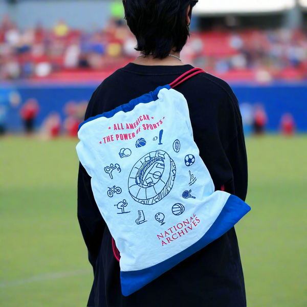 All American Power of Sports Drawstring Backpack