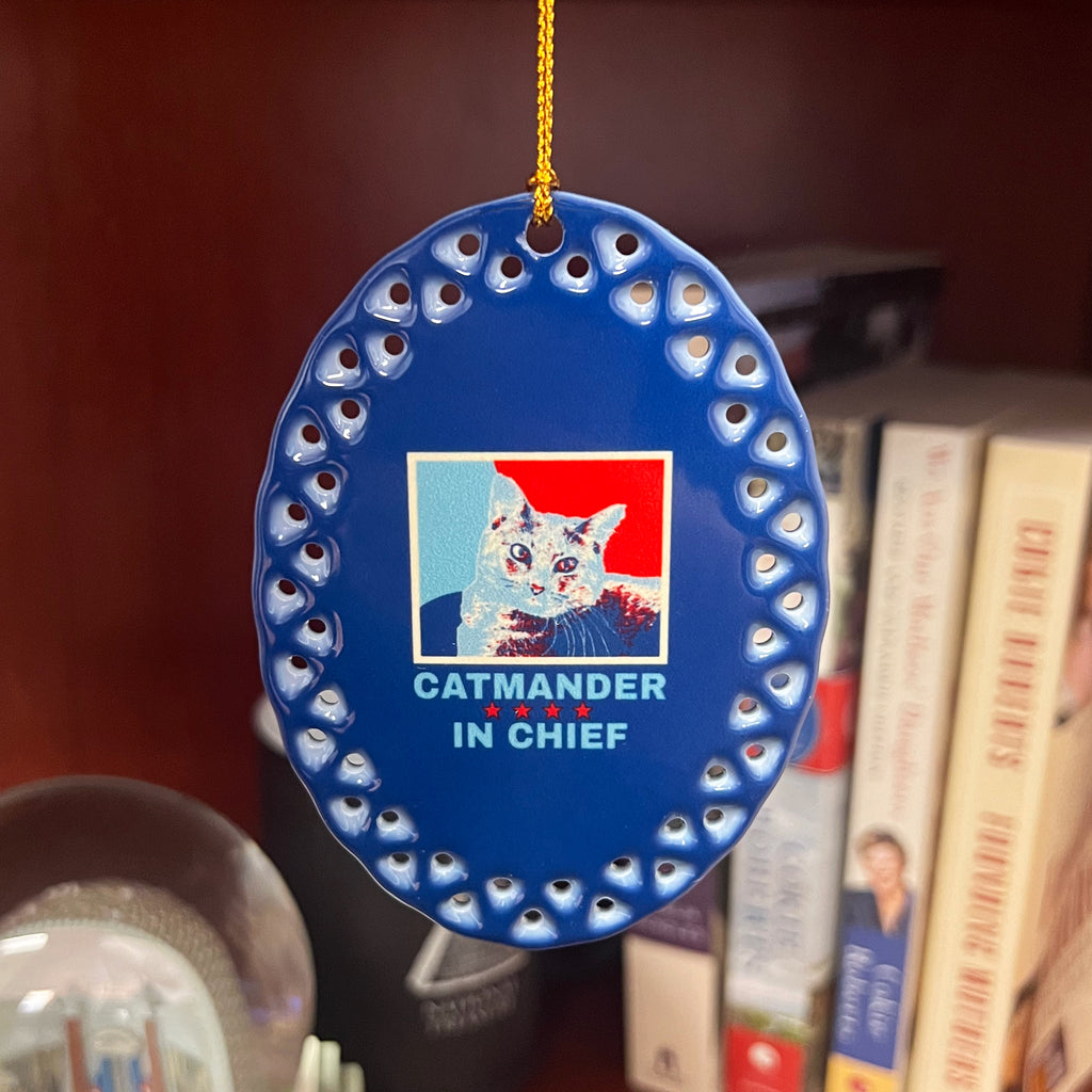 Catmander in Chief Ornament