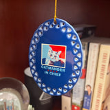 Catmander in Chief Ornament