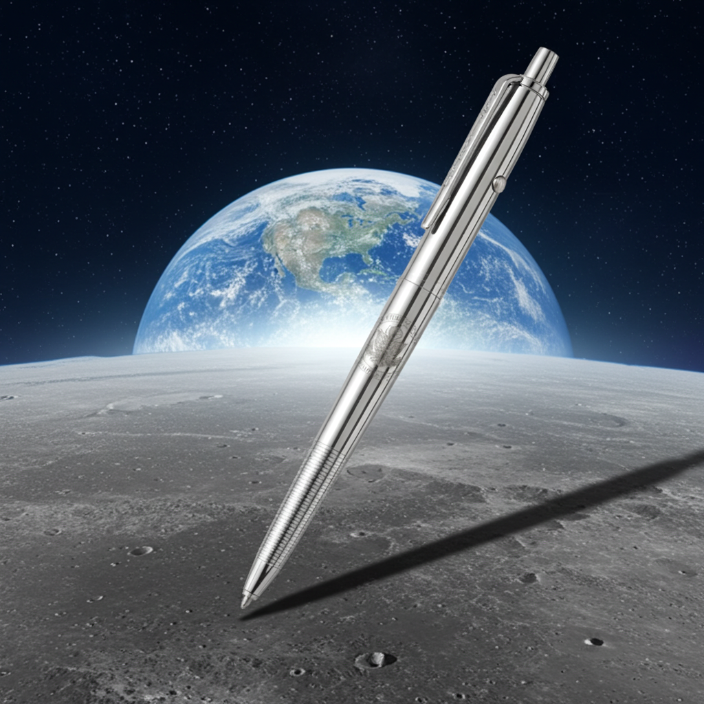 Chrome Army Space Pen