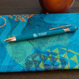 Charters of Freedom Green Pen with Stylus