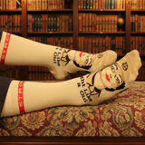 Fight Like a Girl Calf Socks