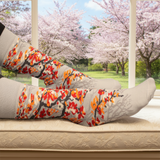 Cherry Blossom Salmon Art Socks